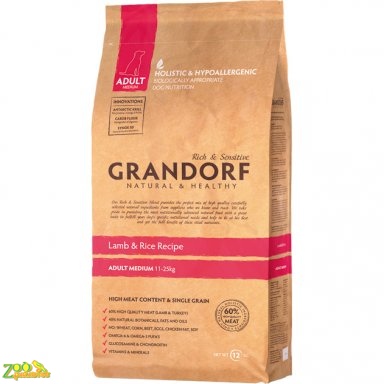 Grandorf Adult Medium Breed сухой корм для взрослых собак (старше 12 месяцев) средних пород 3  кг