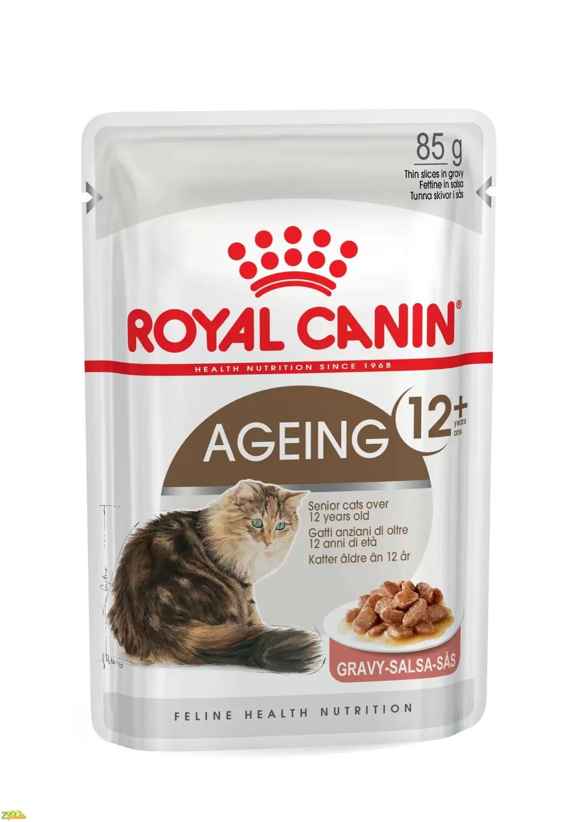 Royal Canin Ageing +12 в соусі 85г - паучи для кішок старше 12 років*12 шт (4082001)