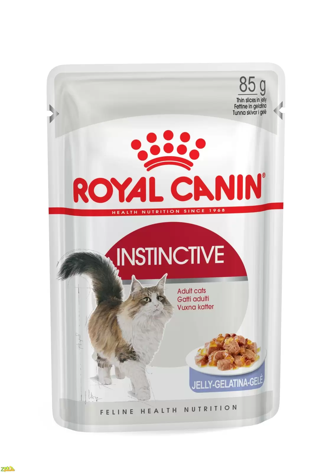 Консервы (влажный корм) для кошек Royal Canin ROYAL CANIN INSTINCTIVE IN JELLY 85г *12 шт (4074001)