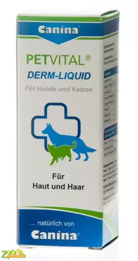 CANINA PETVITAL Derm Liquid Тоник для проблемной кожи и шерсти 25 мл