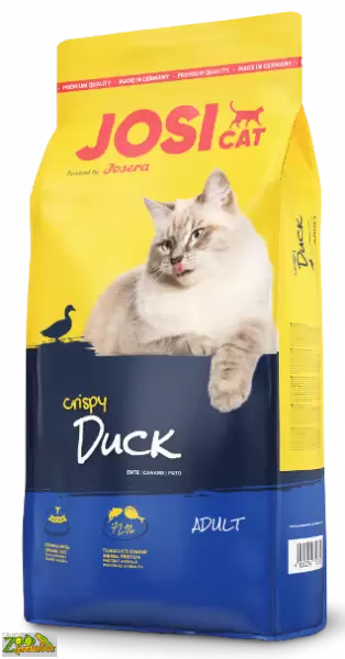 Сухой корм для кошек с уткой JosiCat Crispy Duck 10 кг