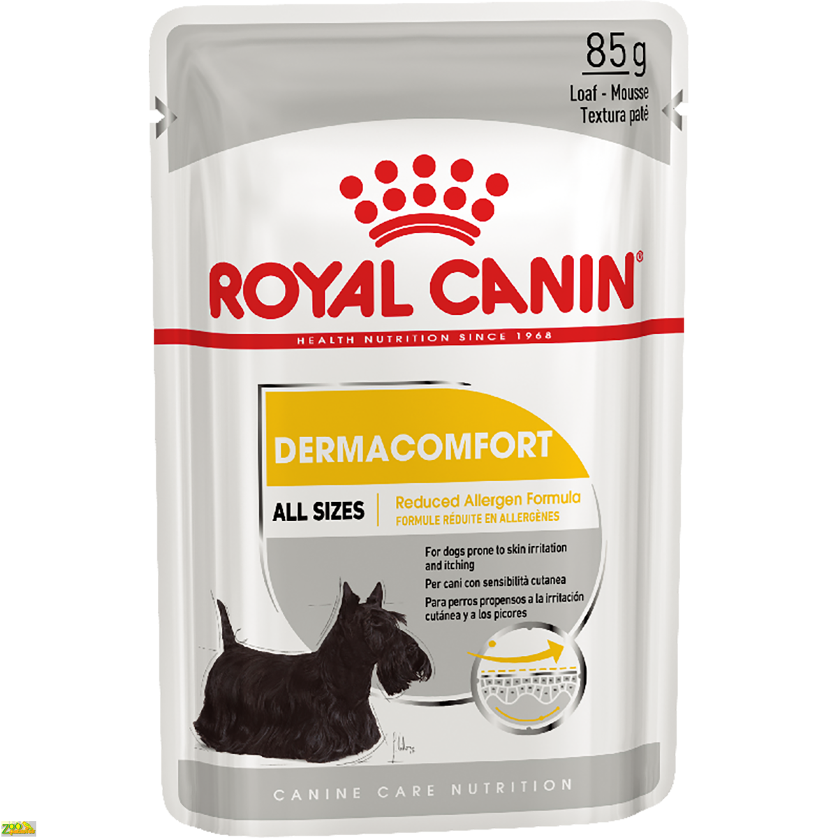 Royal Canin Dermacomfort 85г*12 шт паштет для собак 