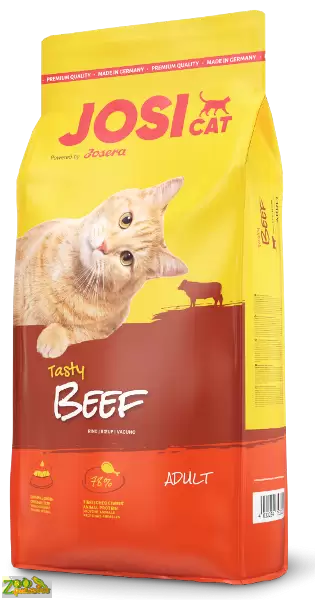 Сухой корм для кошек с говядиной JosiCat Tasty Beef 10 кг