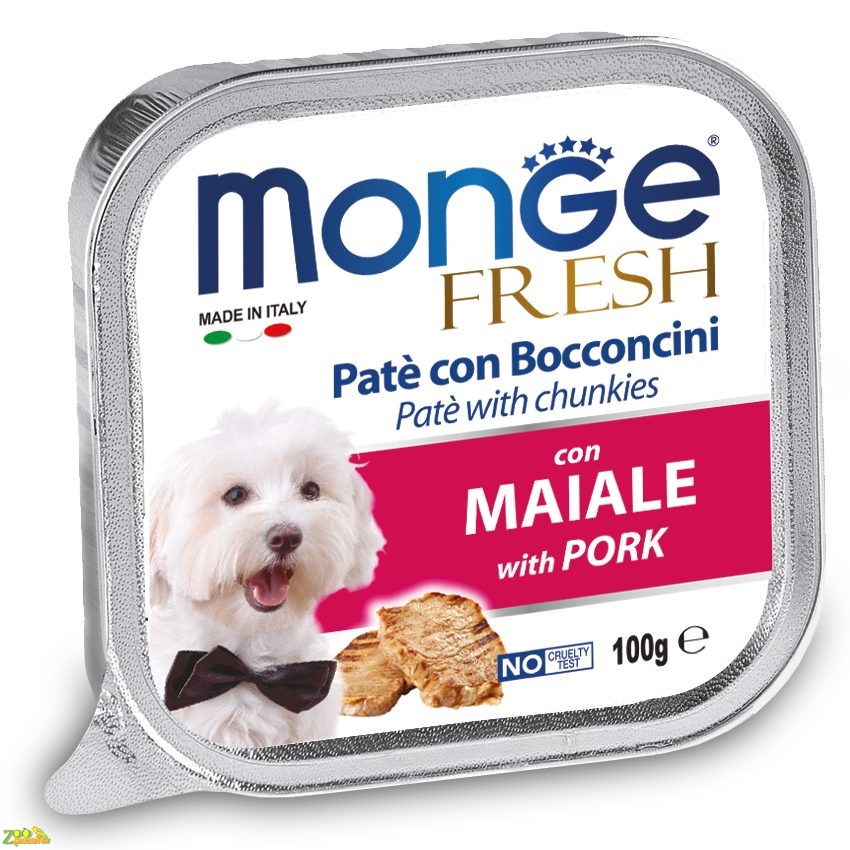 MONGE DOG FRESH со свининой