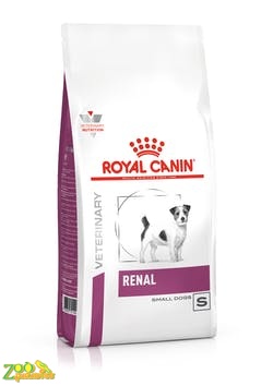 Сухой корм для взрослых собак весом до 10 кг  с хронической болезнью почек Royal Canin Renal Small Dog 0,5 кг (1249005)