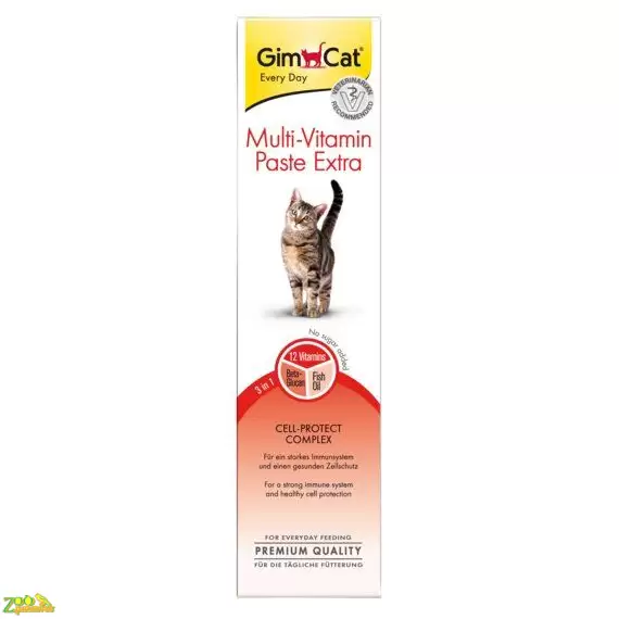 Лакомство для кошек GimCat Multi-Vitamin Paste Extra 200 г (мультивитамин)