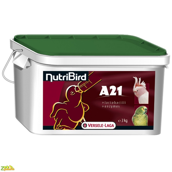 Versele-Laga NutriBird A21 For Baby Birds ВЕРСЕЛЕ-ЛАГА НУТРИБЕРД МОЛОКО для птенцов, смесь для ручного вскармливания с первого дня жизни 3 кг