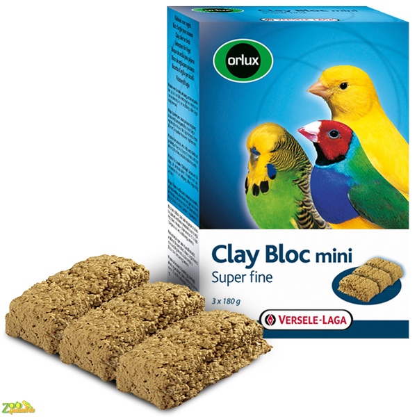 Versele-Laga Orlux Clay Bloc Mini ВЕРСЕЛЕ ЛАГА ОРЛАКС минеральный блок с глиной для мелких птиц