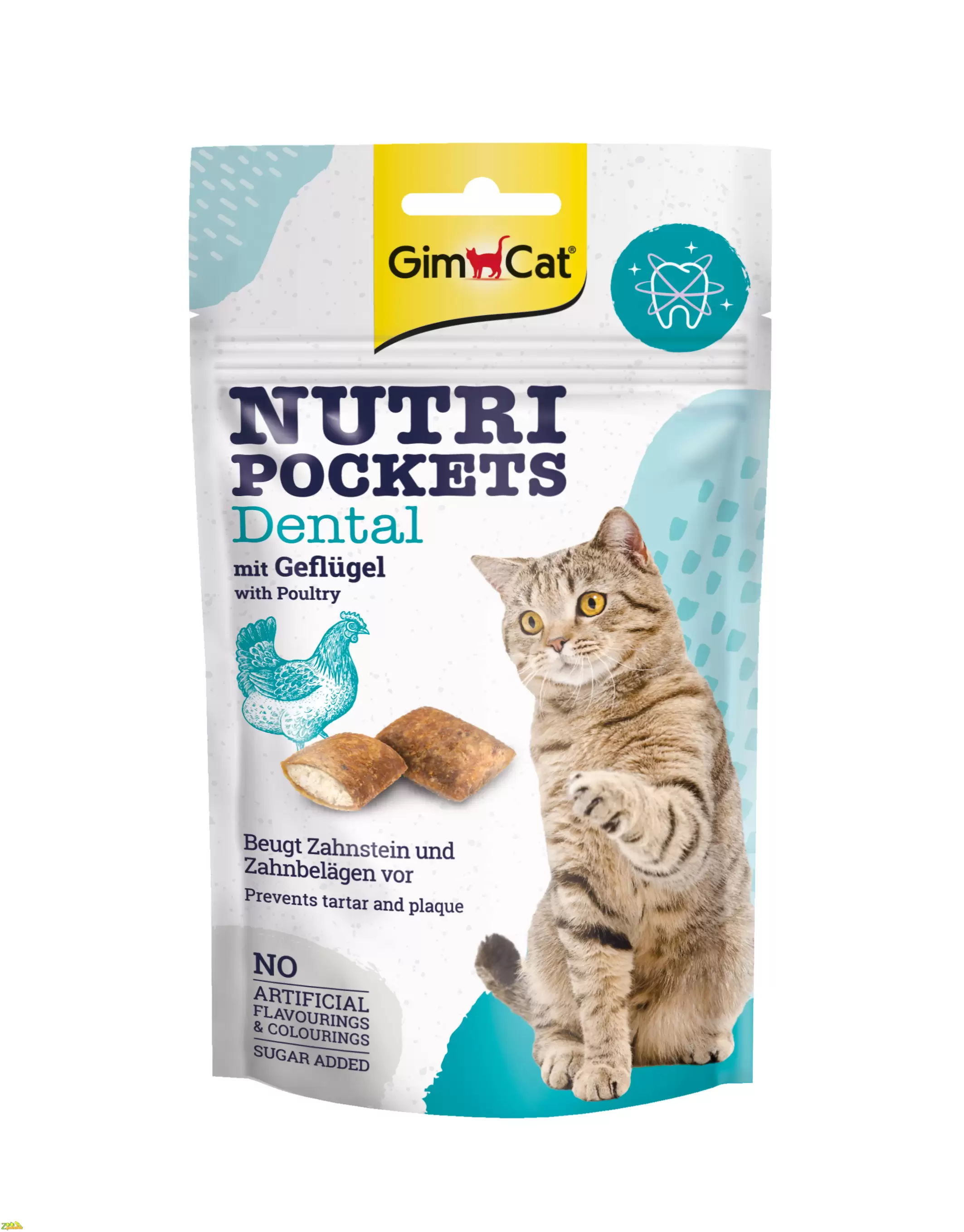 GimCat Nutri Pockets Dental для зубов 60 г