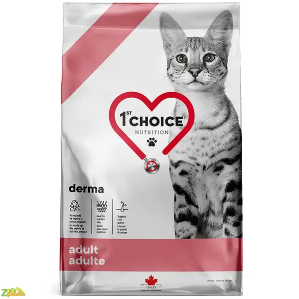 Сухой диетический корм для котов 1st Choice Adult Derma ФЕСТ ЧОЙС ДЕРМА 1,8 кг