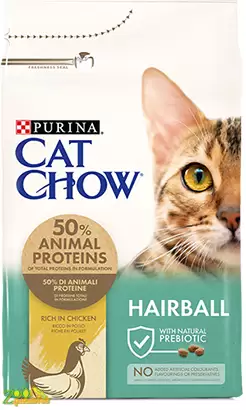 Сухой корм для кошек с длинной шерстью Выведение шерсти Cat Chow Special Care Hairball Control