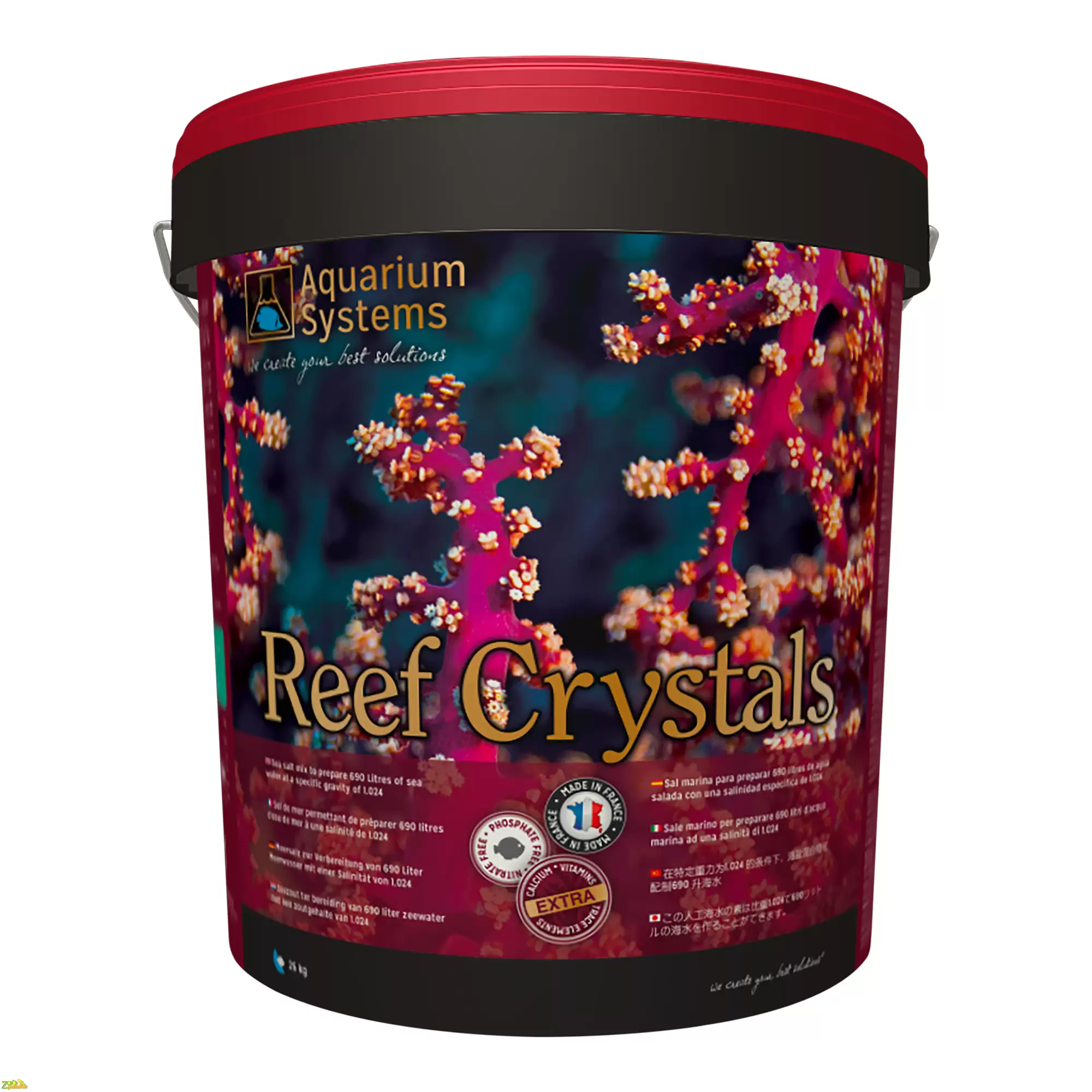 Морская соль для аквариума Aquarium Systems Reef Crystals 20 кг