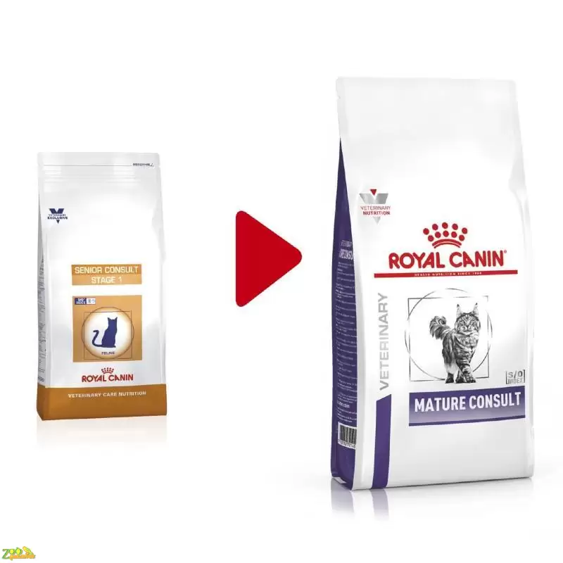 Royal Canin Mature Consult Feline Сухий корм-дієта для підтримання здоров'я у котів і кішок…