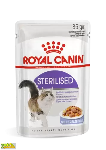 Консервы (влажный корм) в желе для стерилизованных кошек 1-7лет Royal Canin FHN WET STERILISED…