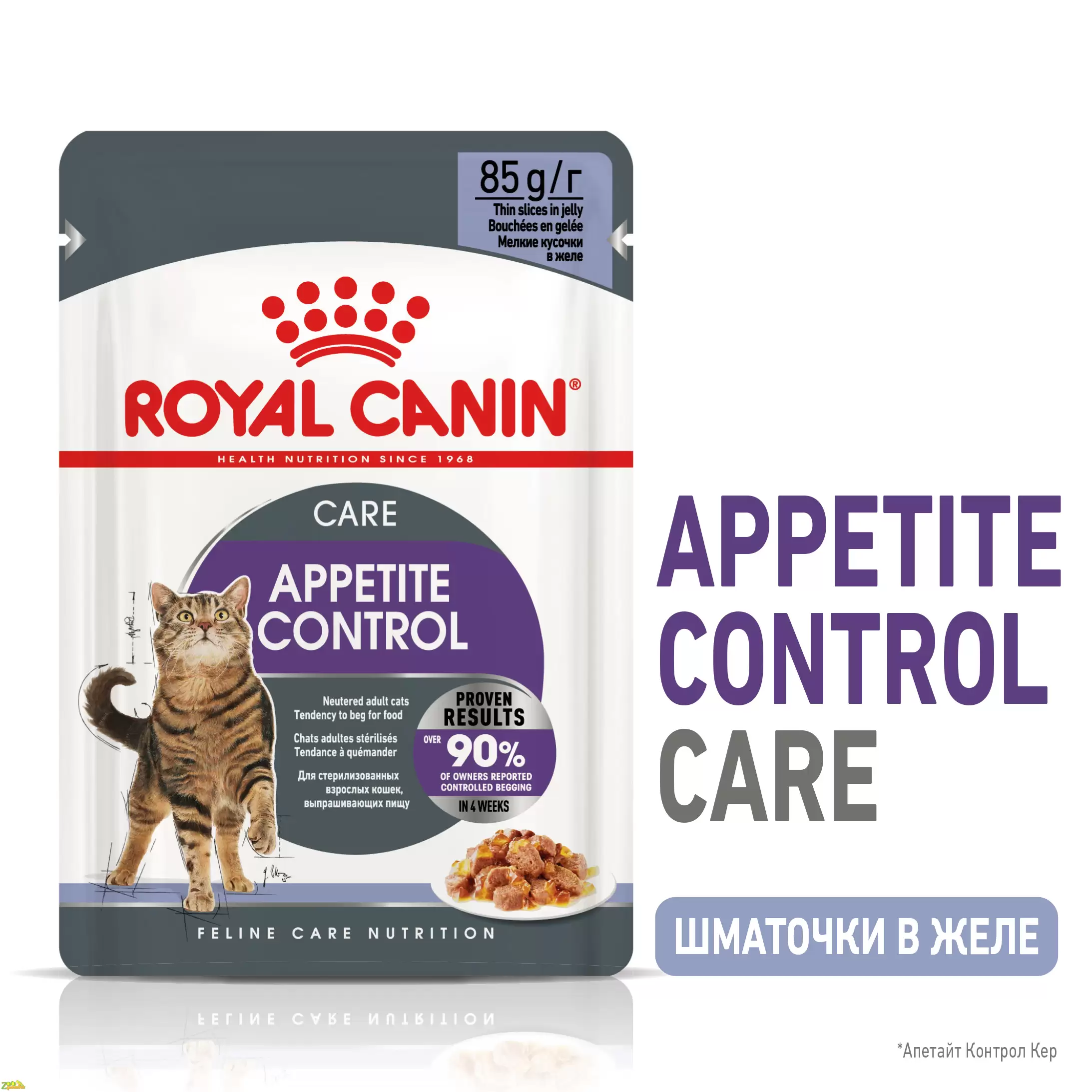 Royal Canin Appetite Control в желе для котів 85г*12шт(1467001)