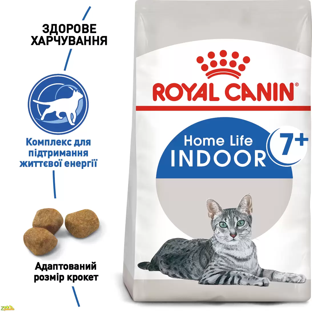 Royal Canin Indoor +7 корм для домашніх котів та кішок старше 7 років