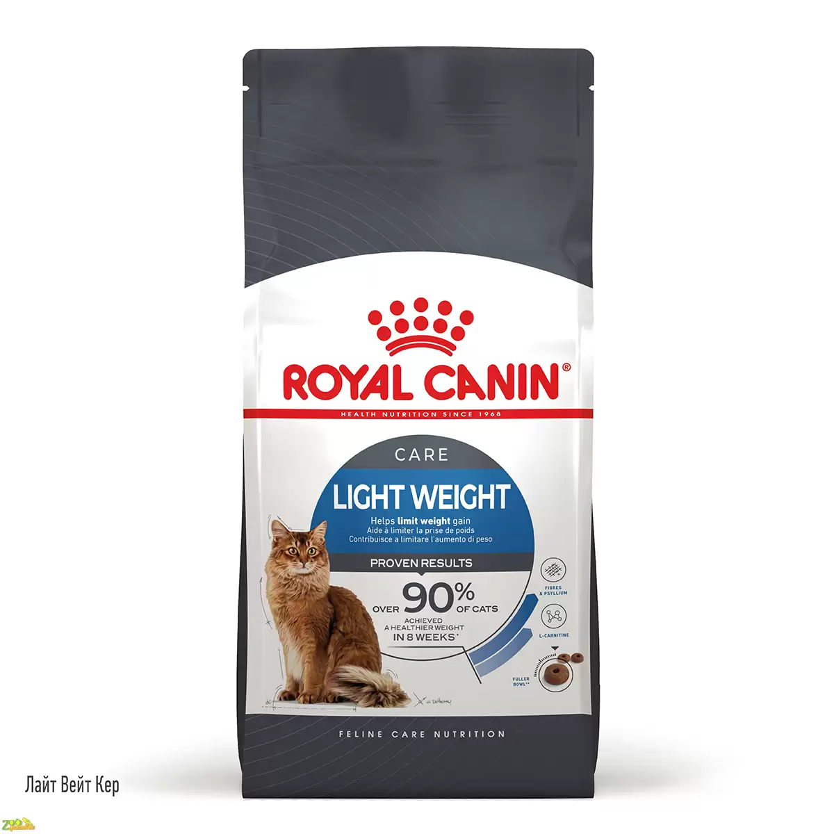 Royal Canin Light Weight Care Повнораціонний сухий корм для дорослих котів, схильних до набору…