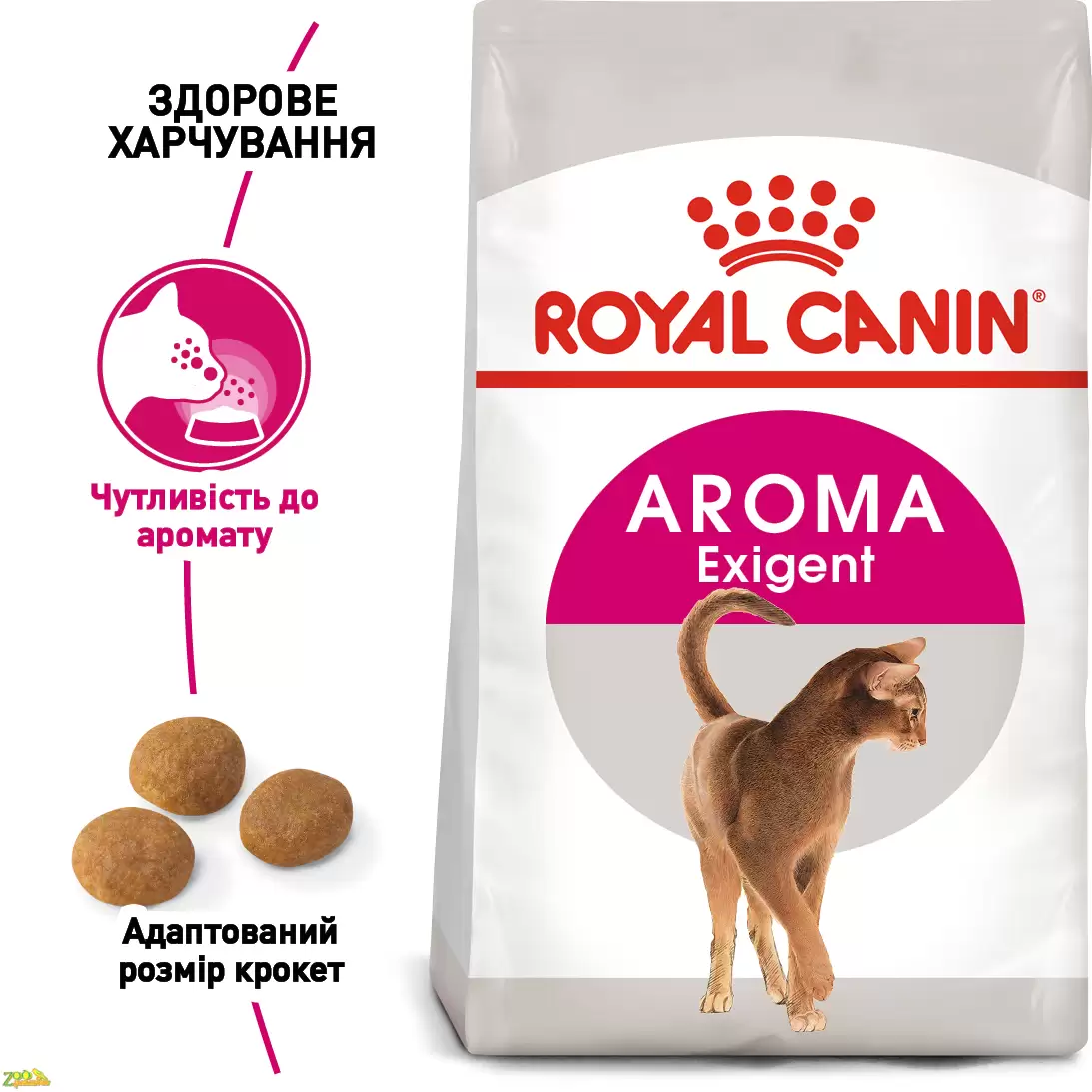 Royal Canin EXIGENT AROMATIC Корм для котів, вибагливих до їжі, з особливо привабливим і приємним…