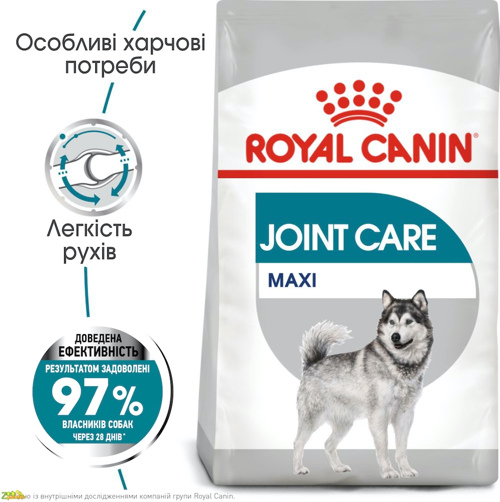 Сухой корм для собак крупных пород при нагрузке на суставы Royal Canine MAXI JOINT CARE 10 кг 