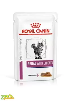 Консервы (влажный корм) для кошек при почечной недостаточности Royal Canin RENAL FELINE CHICKEN…