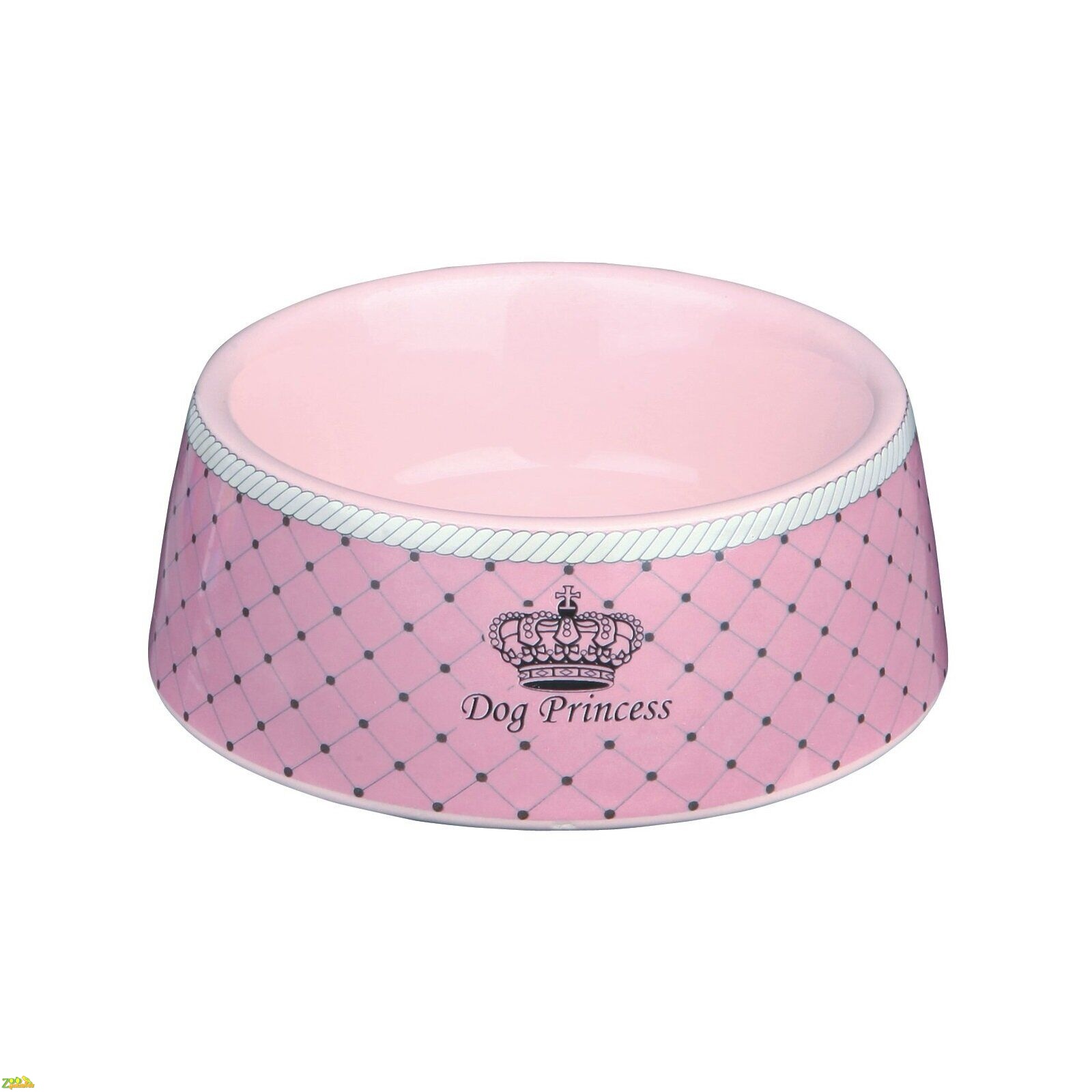 Миска керамическая Trixie «Dog Princess» 180 мл / 12 см (розовая) арт. 24581