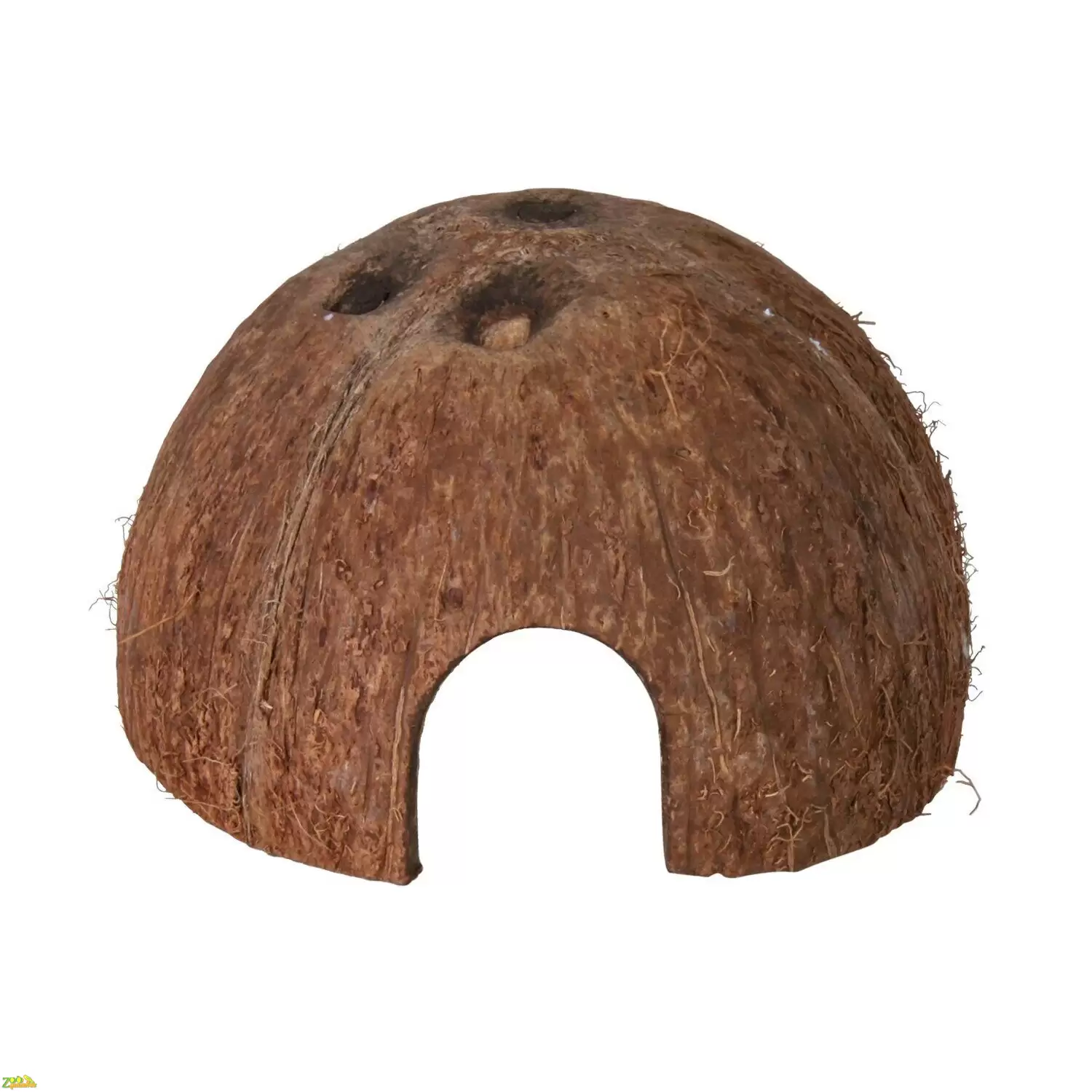 Декорация для террариума Trixie Домики кокосовые 3 шт в уп (8 см;10 см:12 см) арт. 76160