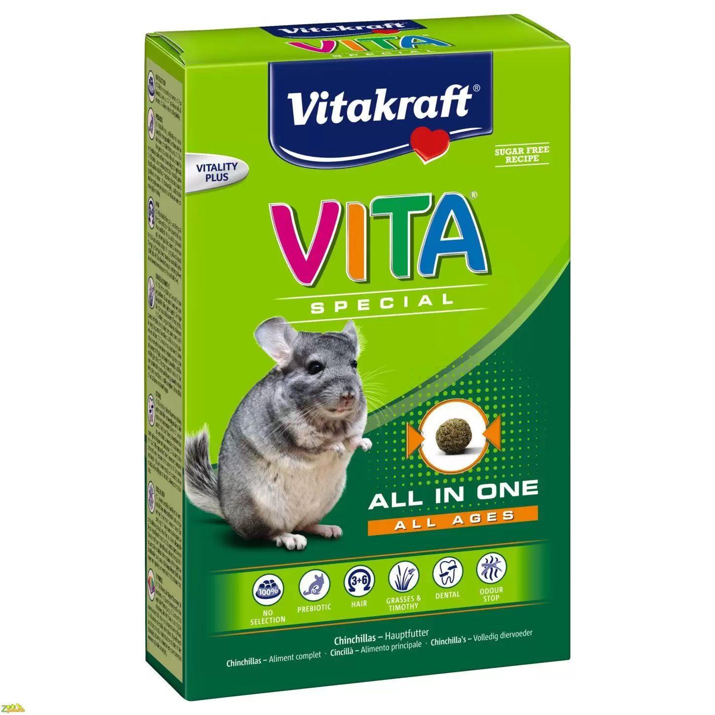 Vitacraft Корм для шиншилл Vita Reg 600г