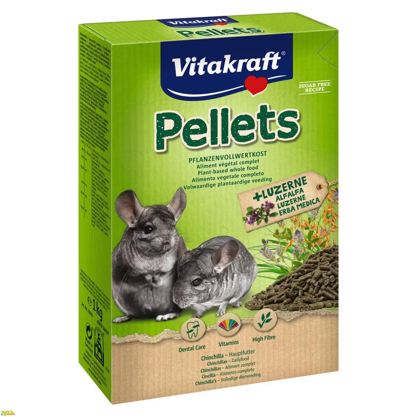 Vitacraft Корм для шиншилл PELLETS 1 кг