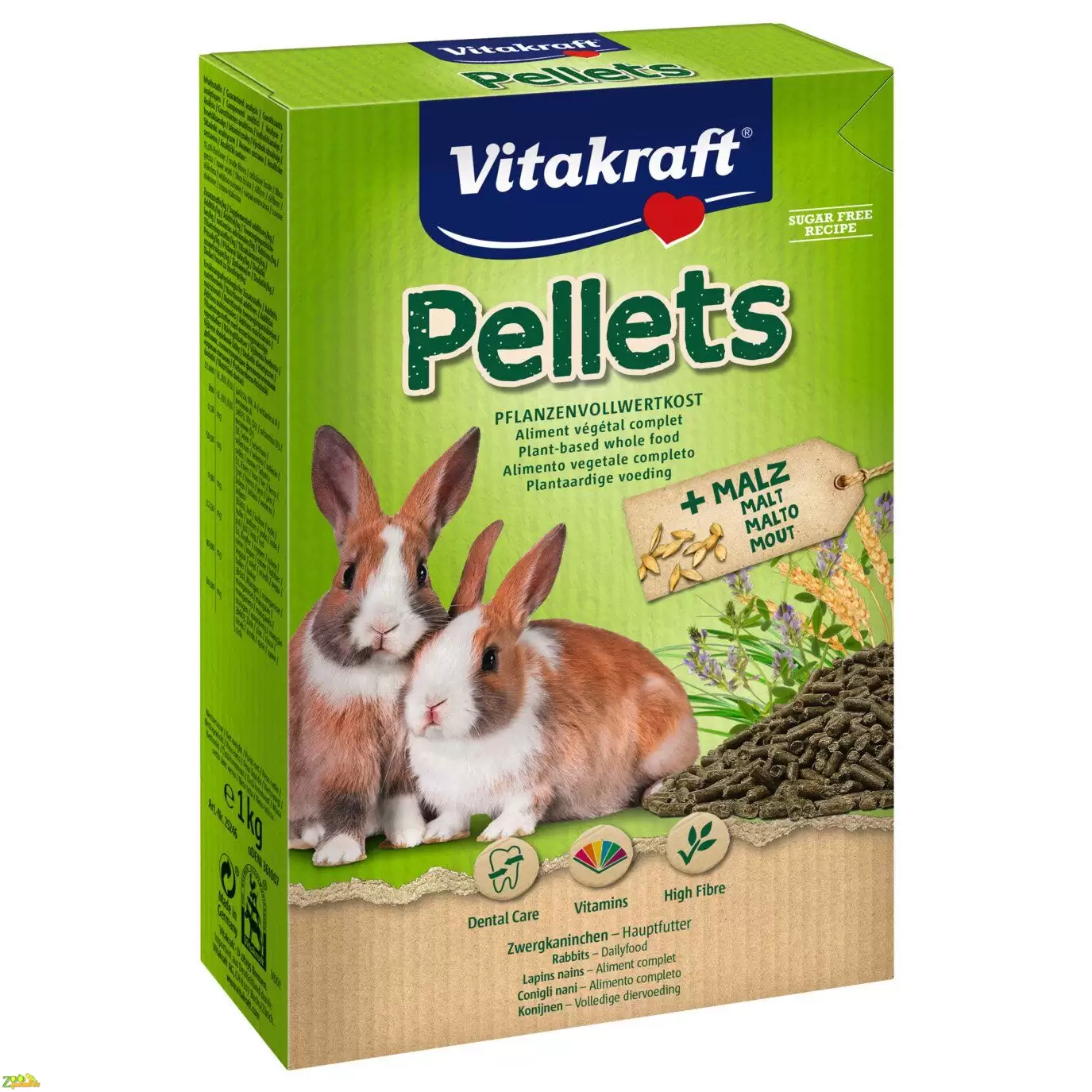 Vitacraft Корм для кроликов PELLETS 1кг