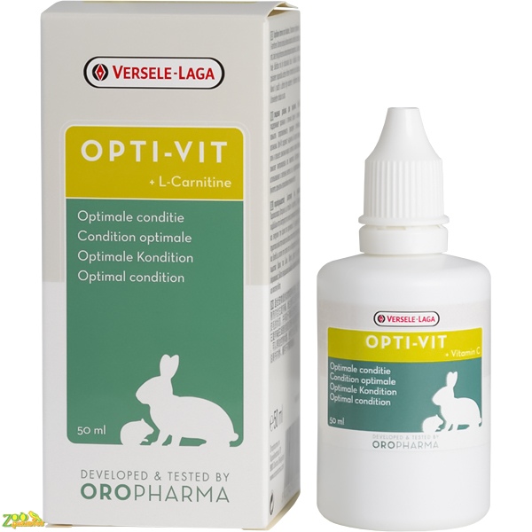 Oropharma Opti-Vit ОРОФАРМА ОПТИ-ВИТ с L-карнитином, жидкие витамины для кроликов и грызунов