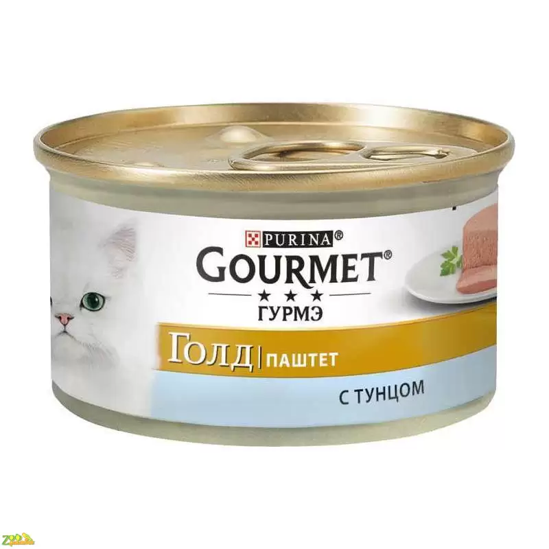 Консервы (влажный корм) для кошек Gourmet Gold (Гурмет Голд) Мус с тунцом 85г