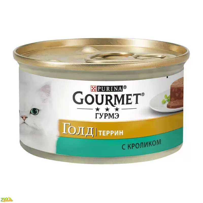 Консервы (влажный корм) для кошек Gourmet Gold (Гурмет Голд) с курицей и печенью 85г