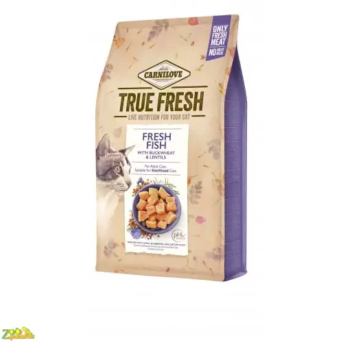 Сухий корм Carnilove True Fresh Cat для для дорослих котів, з рибою, 1,8 кг