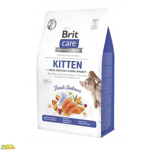 Сухий корм Brit Care Cat by Nutrition Kitten Gentle Digestion Strong Immunity для кошенят,…