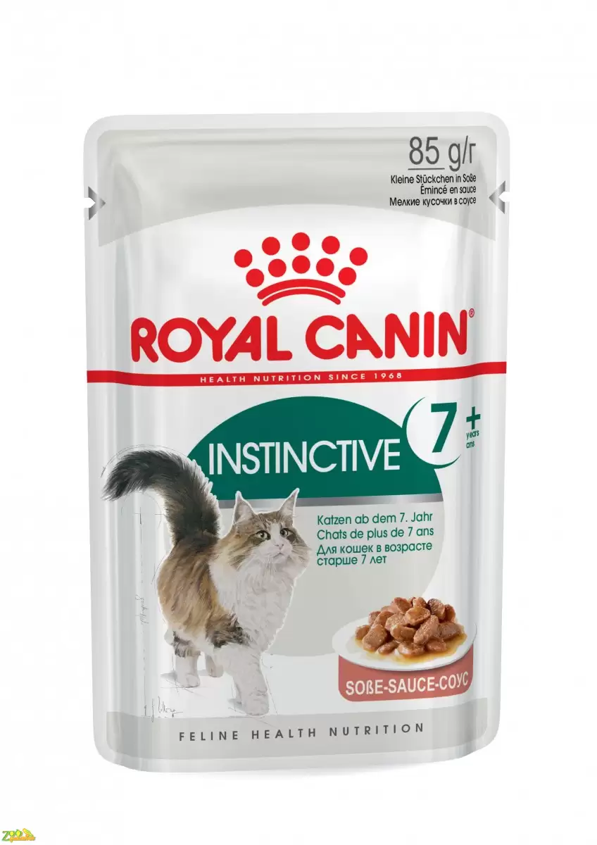 Консервы (влажный корм) для кошек старше 7 лет Royal Canin INSTINCTIVE +7 WET 85гх12 шт (4083001)