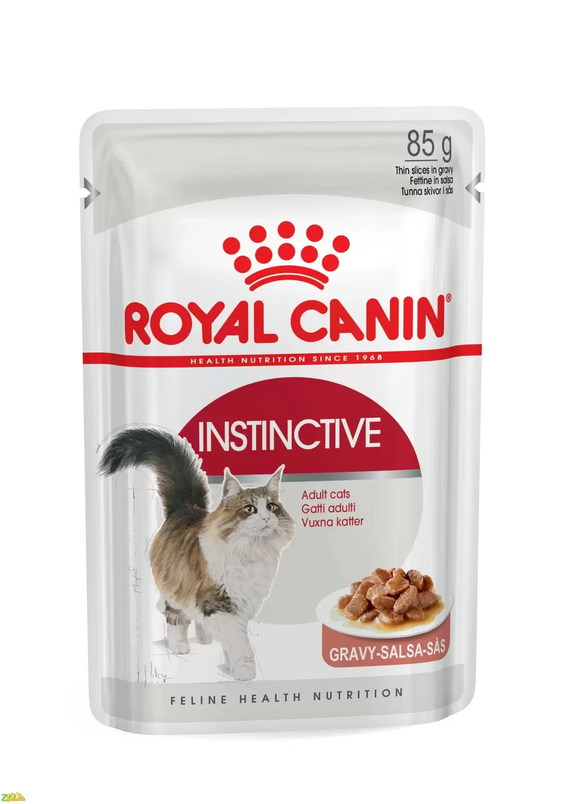 Консервы (влажный корм) для кошек Royal Canin ROYAL CANIN INSTINCTIVE GRAVY 85г*12