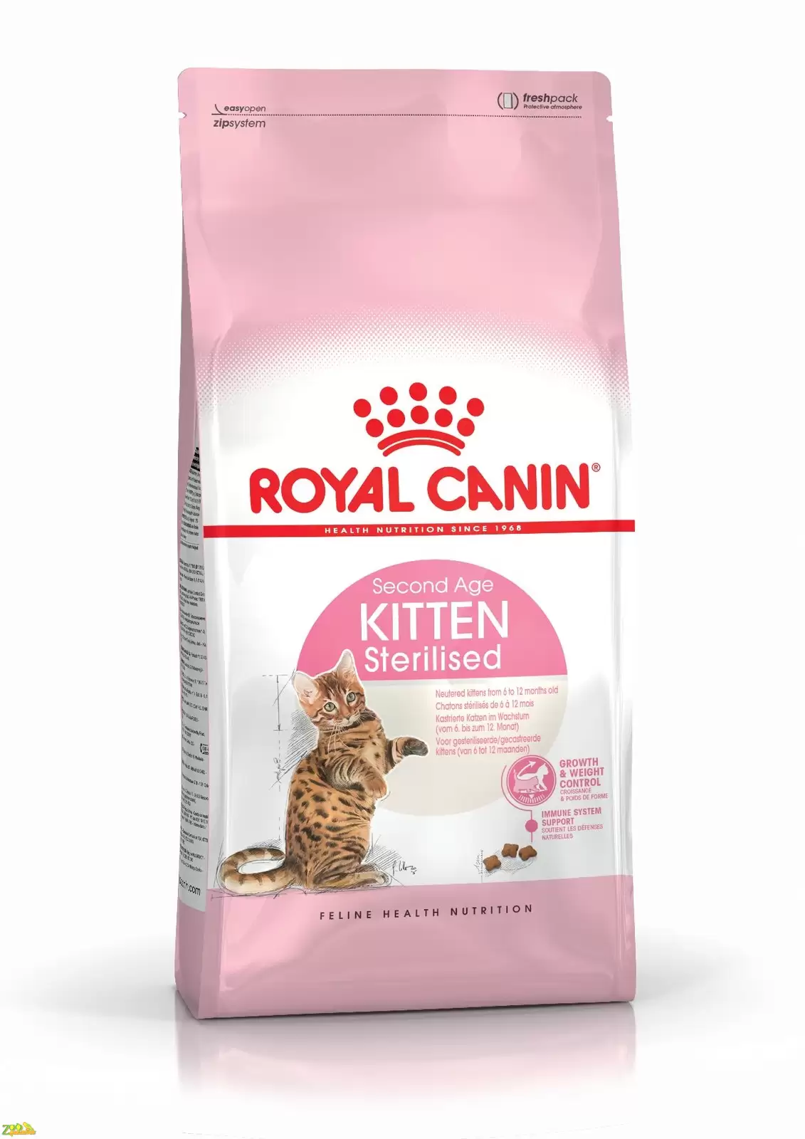 Сухой корм для стерилизованных котят до 12 месяцев Royal Canine KITTEN STERILISED 0.4 кг