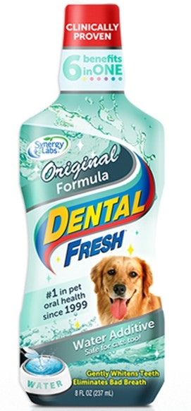 Synergy Labs Dental Fresh СВЕЖЕСТЬ ЗУБОВ Жидкость от зубного налета и запаха из пасти собак и кошек