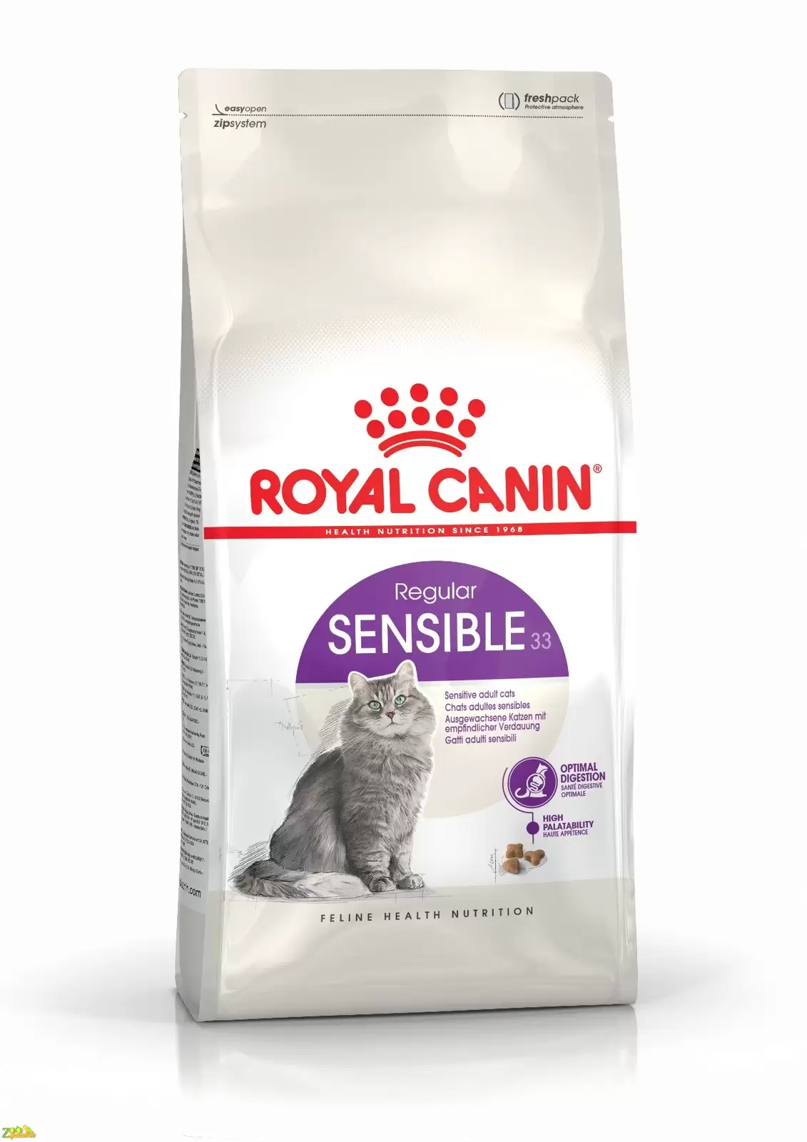 Сухой корм для чувствительного пищеварения Royal Canin SENSIBLE 2 кг