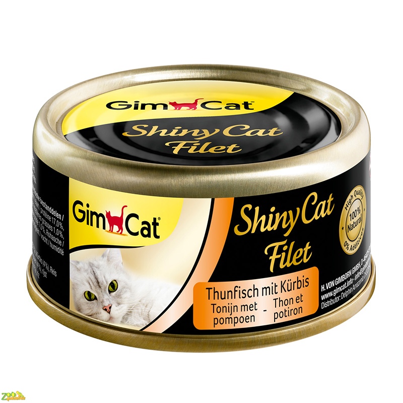 GIMPET Shiny Cat Filet Тунец Тыква