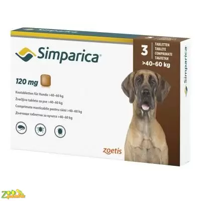 Simparica (Симпарика) для собак 40-60 кг (1 таблетка)