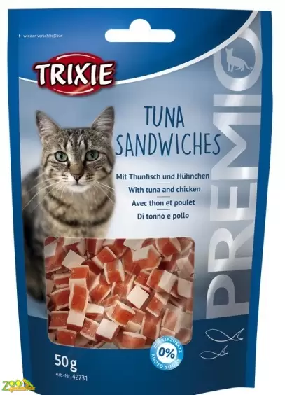 Лакомство для котов "PREMIO Tuna Sandwiches"