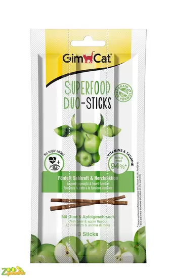 Gimpet Мясные Дуо-палочки Duo-Stiks Superfood говядина и яблоки арт.G-420561 (3 шт )