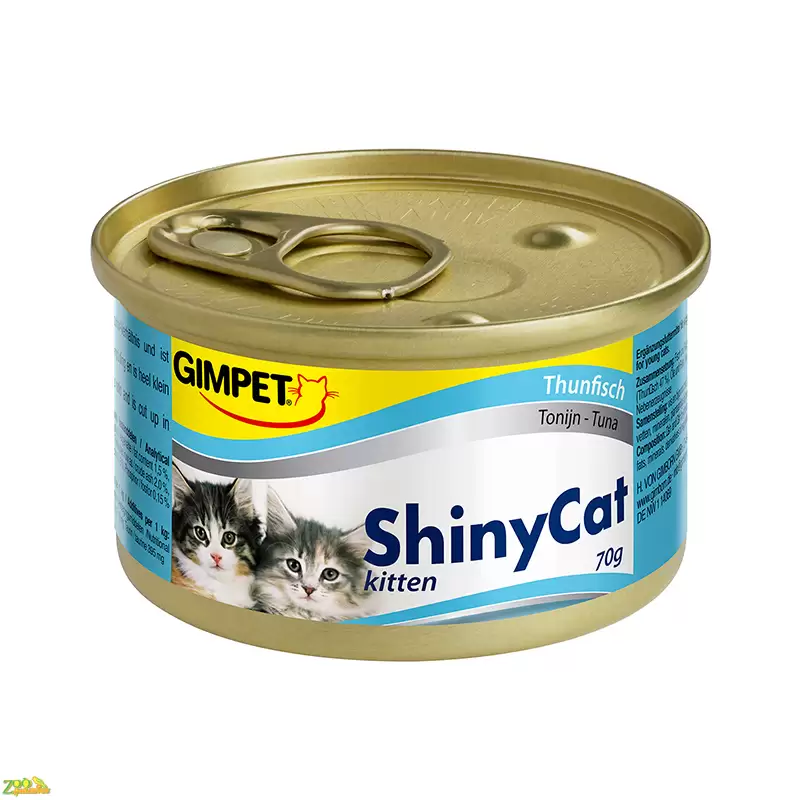 GIMPET Shiny Kitten Тунец для котят 70 г